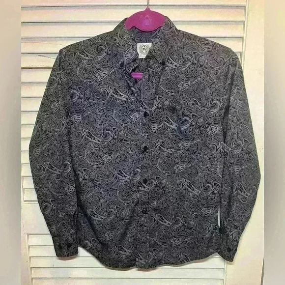 Cinch Other - Cinch Western Dress Shirt Boys Medium (10) Button Down A0049